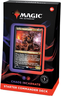 MTG Starter Commander Deck - Chaos Incarnate Black-Red Factory Sealed - Image 4
