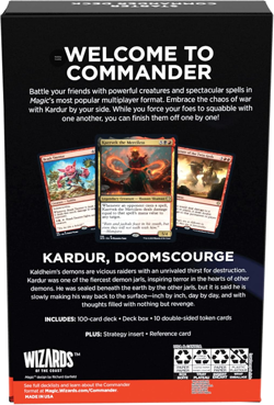 MTG Starter Commander Deck - Chaos Incarnate Black-Red Factory Sealed - Image 5