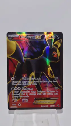 Pokemon Umbreon EX TCG Full Art Holo Rare Card 119/124 Fates Collide - Image 2