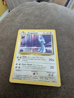 Dragonair 018/102 Base Set Regular Moderate Play Pokemon Card - Image 1