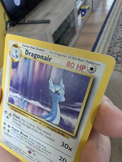 Dragonair 018/102 Base Set Regular Moderate Play Pokemon Card - Image 5