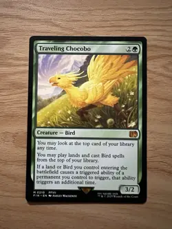 Magic: The Gathering Final Fantasy Traveling Chocobo Regular Card #210 - Image 1
