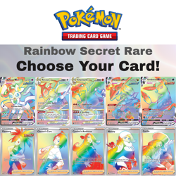 Pokemon Rainbow Secret Rare - Choose Your Card! English Near Mint NM - Image 2