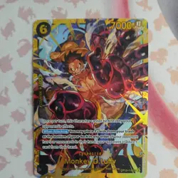 OP10-118 Monkey.D.Luffy SEC - One Piece TCG English Card Near-Mint Secret Rare - Image 1
