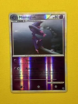 Pokemon Card Mismagius Undaunted Reverse Holo Rare 19/90 Near Mint - Image 1