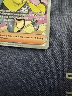 Iono Pokemon TCG Paldea Evolved Holo Ultra Rare Full Art Card 254/193 - Image 3