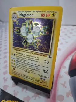 Magneton 11/62 Holo Rare Fossil Pokemon Card WOTC TCG - Image 2