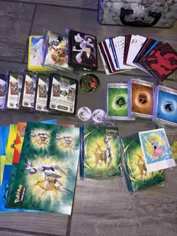 Bulk Lot Of Pokemon Accessories: Code Cards, Energy, Coins, Sleeves, Dice & More - Image 3