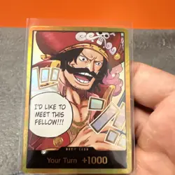 One Piece Gol.D.Roger GOLD DON!! Card (OP-13) English - Image 1