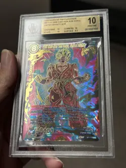 SSB Kaio-Ken Son Goku United Divinity SCR BGS 10 Dragon Ball Super Card Game DBS - Image 2