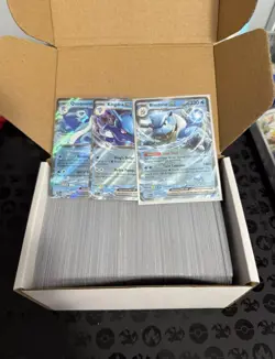 400+ Pokemon Card Bulk Common lot, + 3 ULTRA RARE V,EX,FA, or VMAX, for kids - Image 3