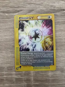 Pokemon Crystal Energy Holo Aquapolis card 146/147 - Image 2