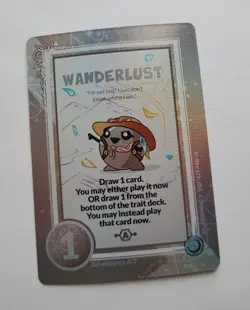 Doomlings Wanderlust 064/173 Holo Foil Overlush Card OVL 2023 Dominant Traits - Image 1