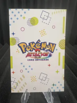 Onix #95 - Cracked Ice - Card Database Attacks - Pokemon Print Line Error NM - Image 2