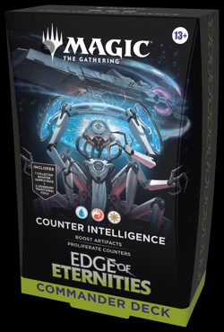 MTG Edge of Eternities Counter Intelligence Commander Deck Factory Sealed - Image 3