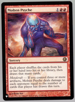 Molten Psyche 98/219 Non Foil The List Reprint Magic The Gathering Near Mint - Image 1
