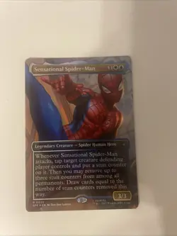 Sensational Spider-Man (Borderless) - 0025 - Marvel's Spider-Man MTG - NM/M - Image 2