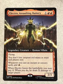 Electro, Assaulting Battery (Extended Art) Marvel's Spider-Man Regular - Image 1