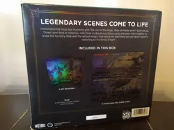 NEW / COMPLETE SET / OPENED FOR PICS ~ 4 MTG LOTR Scene Boxes - Image 4