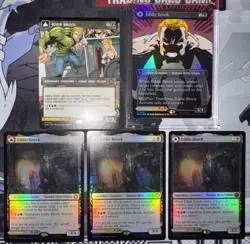 Magic The Gathering: Marvel Spider-Man Eddie Brock Lot - Image 1