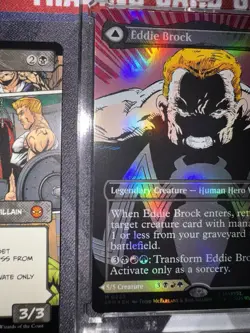 Magic The Gathering: Marvel Spider-Man Eddie Brock Lot - Image 4