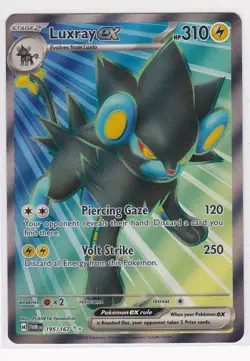 Luxray ex 195/167 - Ultra Rare - Pokemon TCG Twilight Masquerade - NM - Image 1
