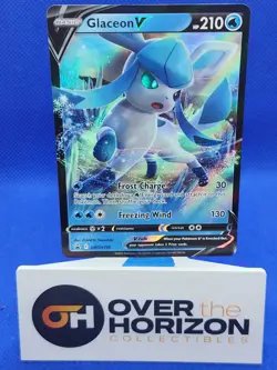 Pokemon Glaceon V SWSH196 Black Star Promo Glaceon Vstar Special Collection #1 - Image 1