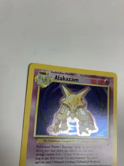 Pokemon Alakazam 1/130 Base Set 2 Holo NM - Image 3