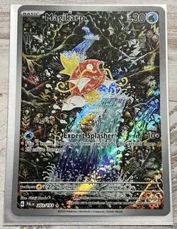 2023 Pokemon Magikarp 203/193 Sv02: Paldea Evolved Holo Art Rare - Image 1