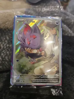Pokemon N's Zorua SVP 189 Promo Journey Together Series (sealed) with dividers - Image 3