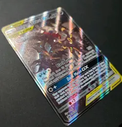 Pokemon TCG Umbreon & Darkrai GX Black Star Promo Tag Team Full Art SM241 - HP - Image 3