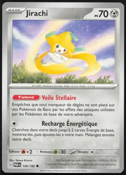 Carte Pokemon Jirachi 126/182 Faille Paradoxe Francais - Image 1