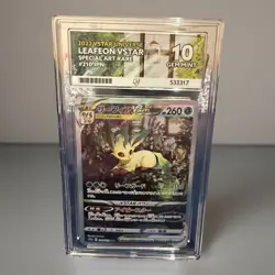 ACE 10 Leafeon VSTAR SAR 210/172 Vstar Universe Pokemon Japanese GEM MINT - Image 1