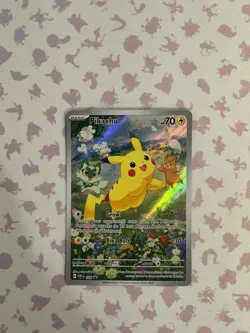 Pokemon TCG Pikachu 088 Paldea Adventure Chest Black Star Promo NM - Image 1