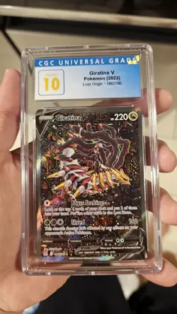 Pokemon Giratina V Lost Origin Full Alt Art #186 CGC Pristine 10! - Image 1