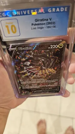 Pokemon Giratina V Lost Origin Full Alt Art #186 CGC Pristine 10! - Image 5
