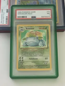 Pokemon 1999 Base Set Charizard - Blastoise - Venusaur Holo Lot - PSA 7 🔥💧🌱 - Image 4