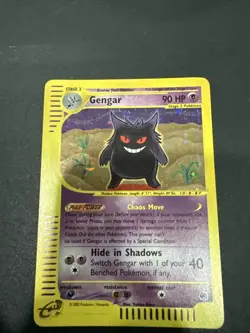 Pokemon - Gengar - 13/165 - Holo Rare Eng - Expedition Set - No Shining - Image 2