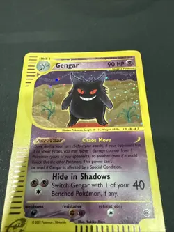 Pokemon - Gengar - 13/165 - Holo Rare Eng - Expedition Set - No Shining - Image 3