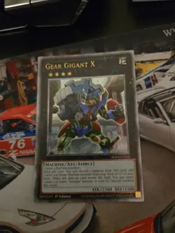 Yu-Gi-Oh! Gear Gigant X (QCSR) RA04-EN188 Quarter Century Stampede 1st Edition - Image 1