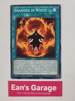 YuGiOh! Branded in White 1st Edition SDAZ-EN022 Albaz Strike common - MN - Image 1