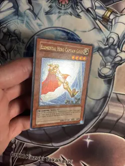 (MC) Elemental Hero Captain Gold [Ultimate Rare] FOTB-EN014 Unlimited VLP - Image 5