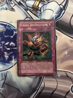 (Ef) YuGiOh Chain Destruction PSV-006 Unlimited Ultra Rare - Trap Yu-Gi-Oh! LP - Image 1