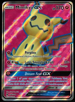 Mimikyu GX #206 NM-M Pokemon Card - Image 1