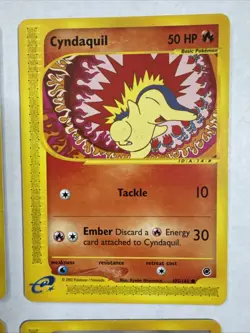 Pokemon 2002 EXPEDITION Card Lot of 9 Non-Holos - Image 4