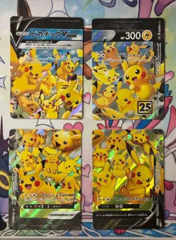 Pokemon Cards - Pikachu V-UNION RRR 025-028/028 S8a 25th Anniversary (JP) - Image 1