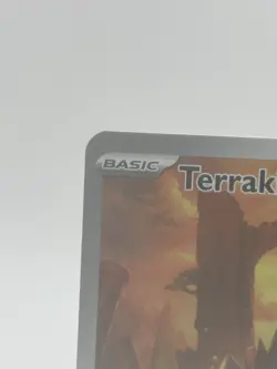 Terrakion White Flare 135/086 Illustration Rare Pokemon Card NM/Mint Condition - Image 3