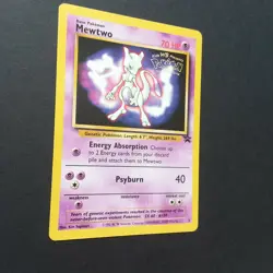 Pokemon Trading Card Game Mewtwo Black Star Promo 3 WB Pokemon First Movie NM - Image 4