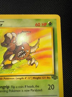 Pokemon TCG Pinsir Jungle Card 25/64 Regular Non-Holo Unlimited Rare Vintage LP - Image 3