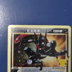 Pokemon Card Celebrations Holographic Promo Greninja SWSH144 LP - Image 4